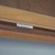 Antique British maple & hardwood haberdashery cabinet or shop counter, 1930s