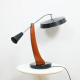 FASE President Pendulum in black with a walnut base