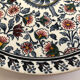 Round dish Gien decoration bothée or cashmere 26cm for pie and cake