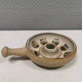 Ceramic candlestick from Danish Søholm 1980s.