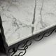 Side table drinks table marble
