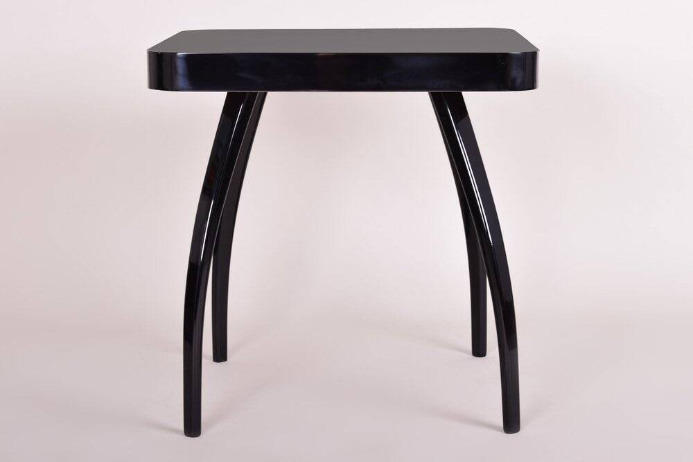 Small Art Deco Table attributed to Jindřich Halabala for Up Závody, Former Czechoslovakia, 1940s