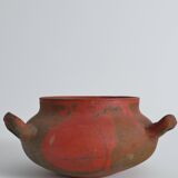 Studio Pottery Three-Handled Earthenware Ceramic Vessel