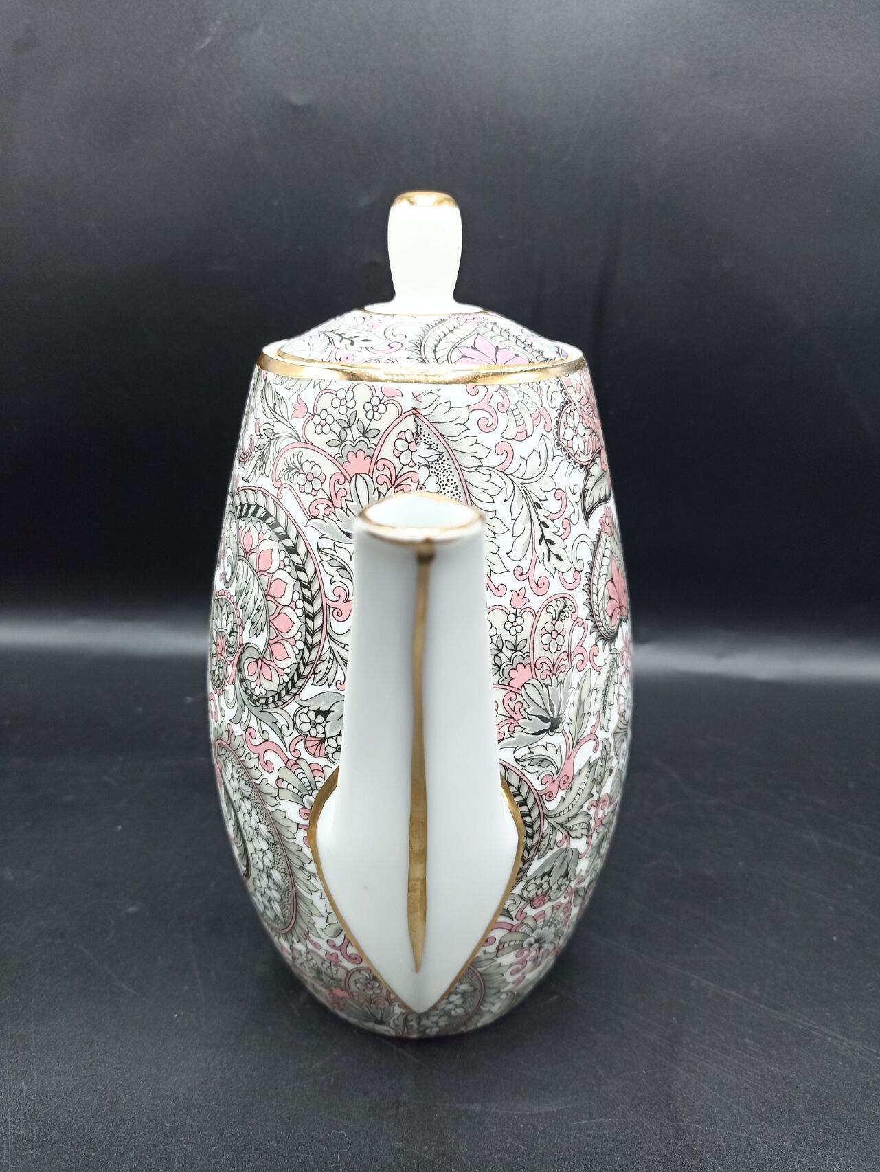 Cashmere coffee pourer, Limoges, L. Toupet