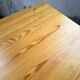 Square modernist table made of solid pine from the 1950s.