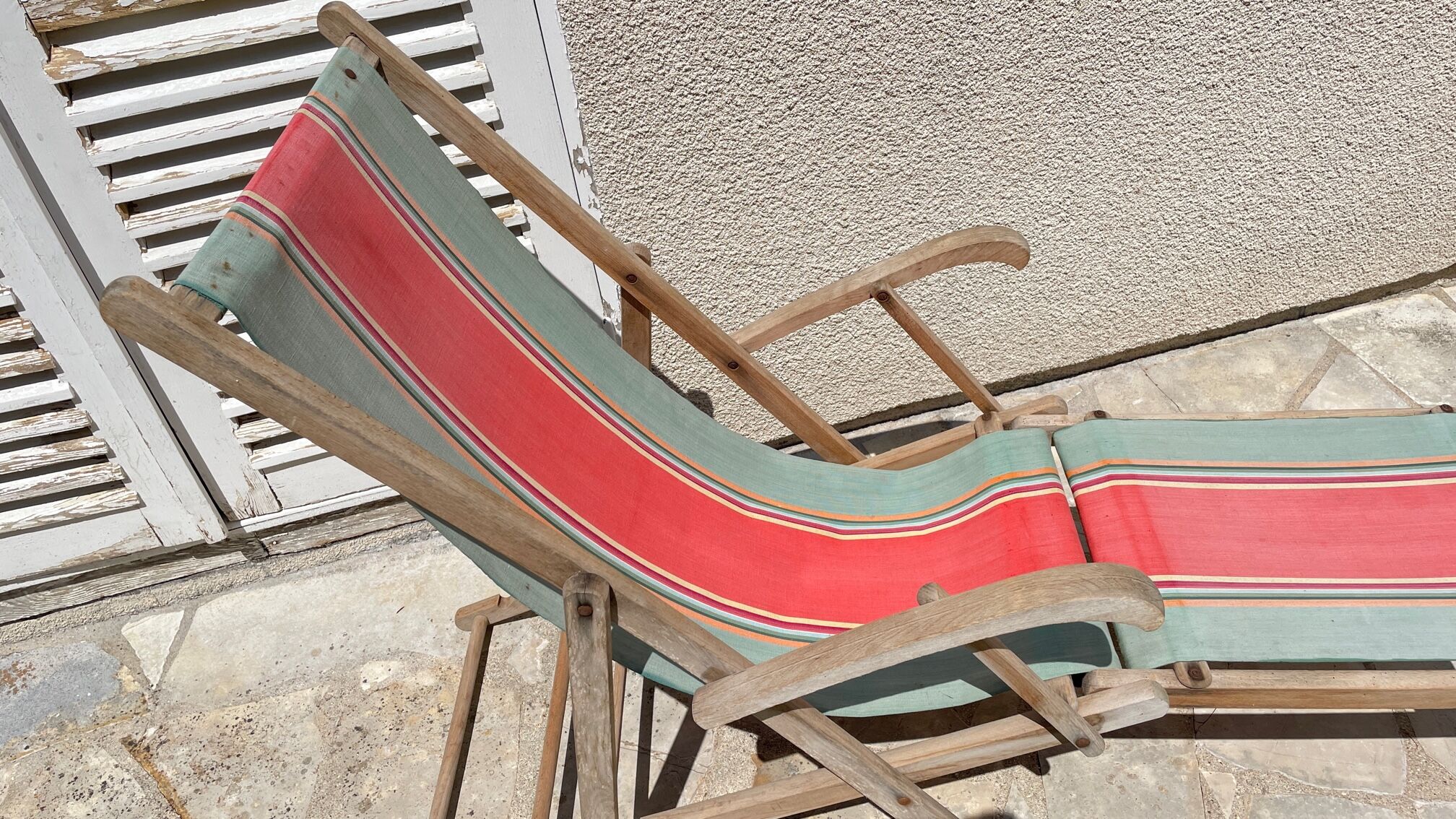 Folding armchair vintage