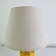 Lampe crayon en bois jaune vintage, style Pierre Sala, pour enfants