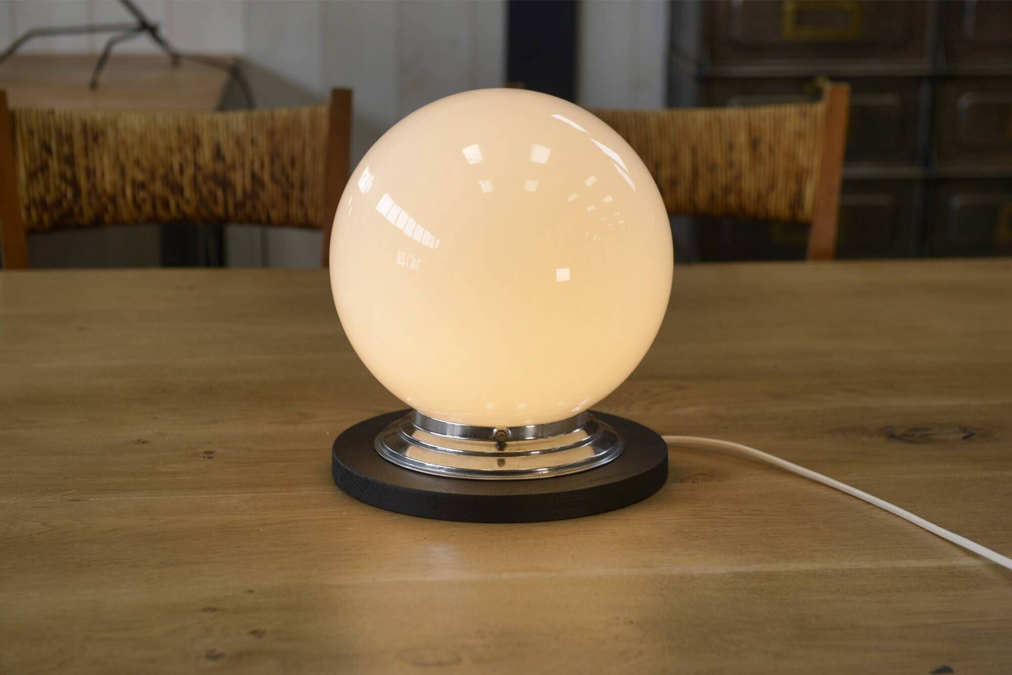 Table lamp "Moon" Art Deco 1930s