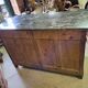 Bahut 2 doors 2 drawers in walnut period restoration a crosse