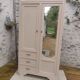 Beige art deco wardrobe