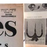 Suzanne ramié atelier madoura 1950 pair of candlesticks