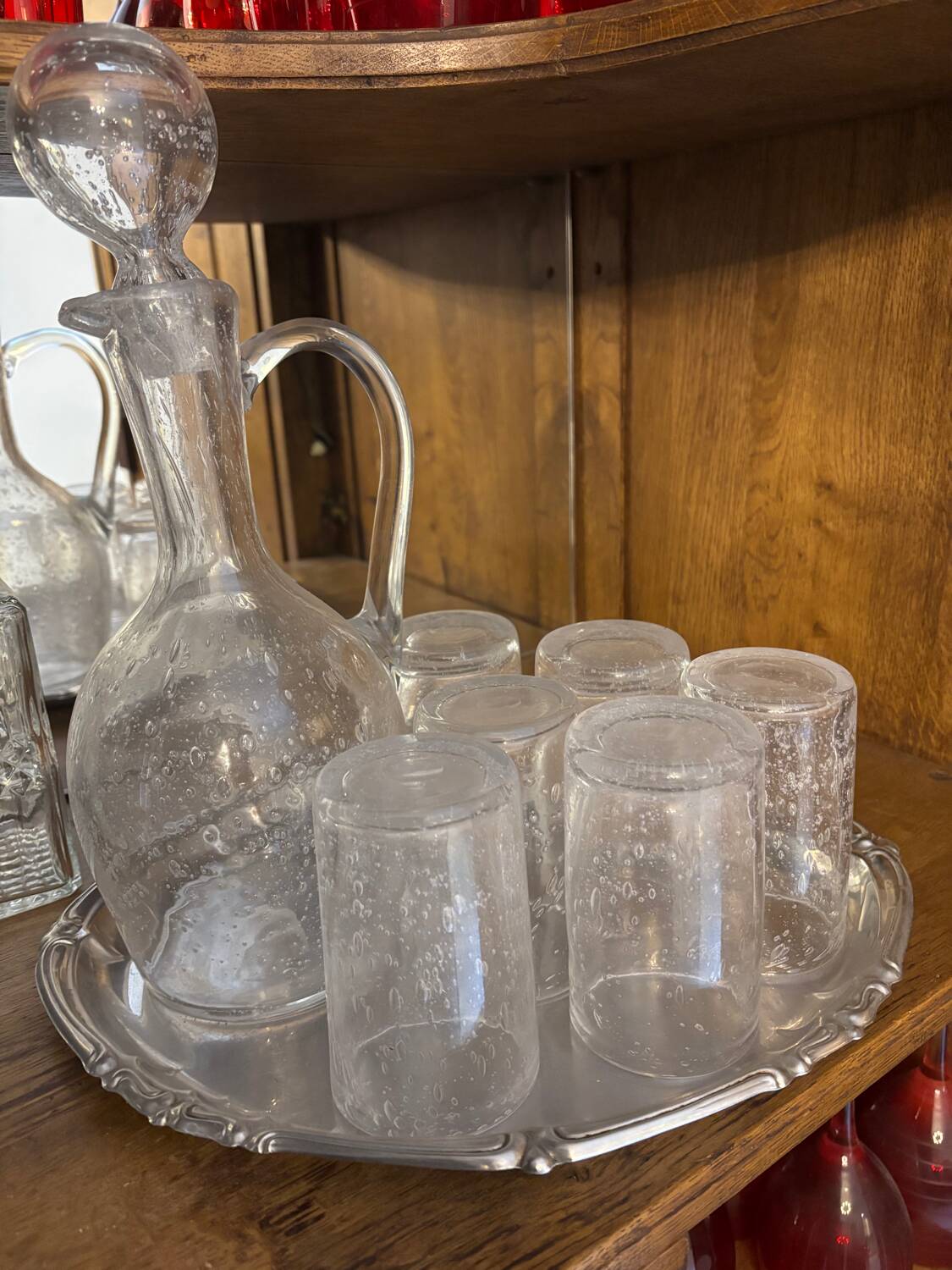 Bubble glass service