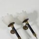 1950s Torch Wall Sconces