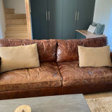 Leather sofa