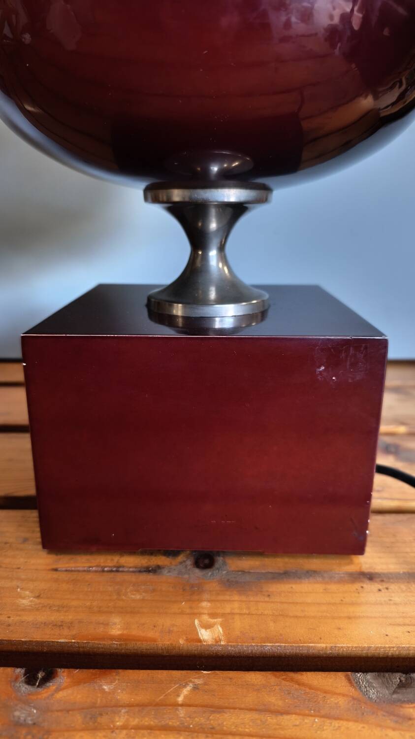 Table lamp Maison Barbier, 1970 design