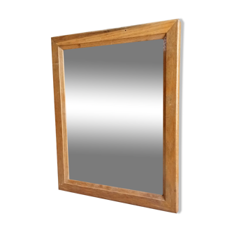 Miroir vintage en bois massif 42*33 cm