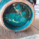 Old hand painted vase