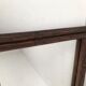 Vintage rattan mirror