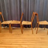 A set of four chairs, 1960s