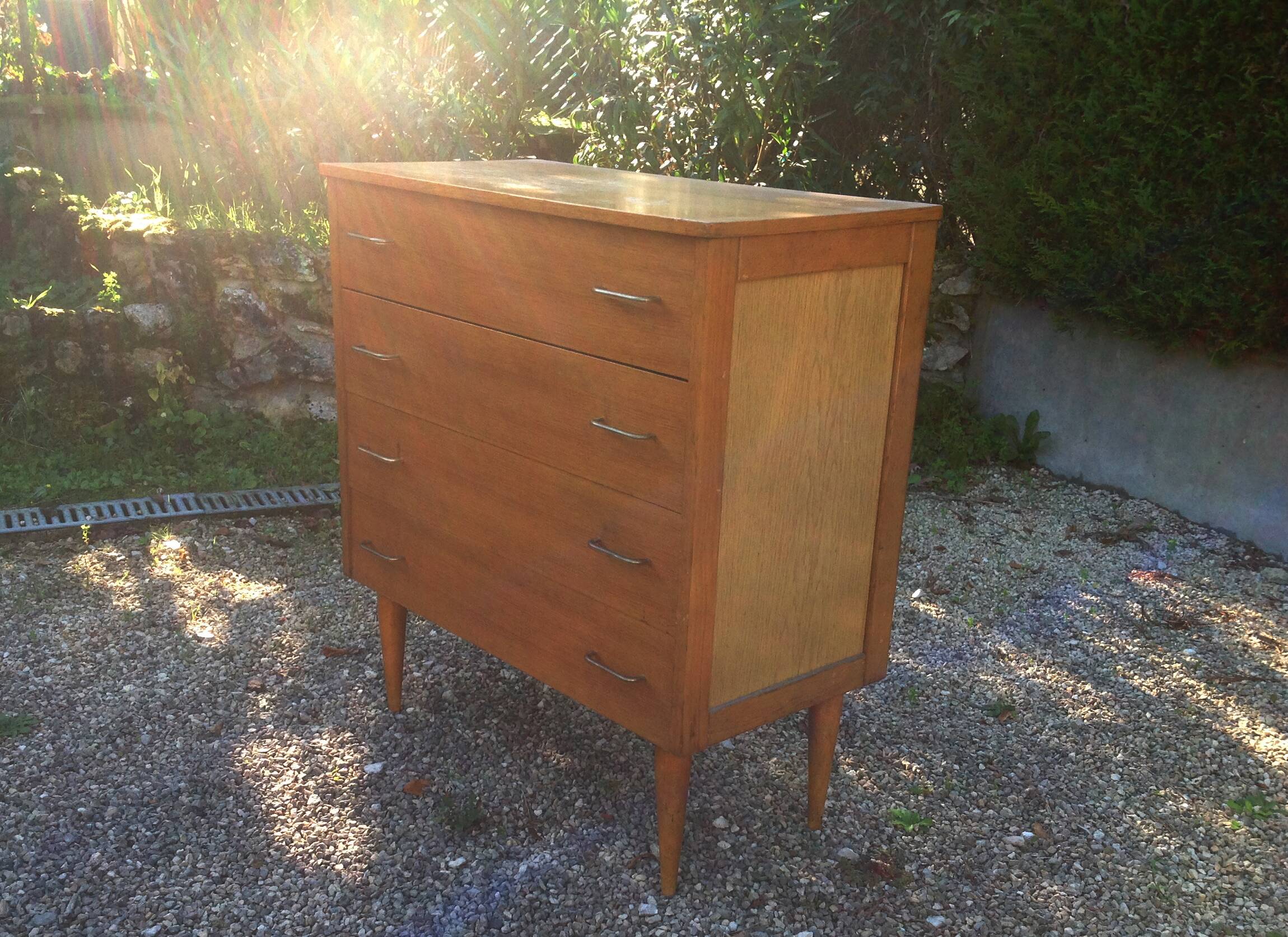 Chest of drawers, 3-drawer dressing table, 1960s