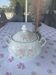 Soupière en porcelaine motif floral