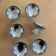 6 coupes en inox vintage