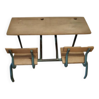 Double school desk