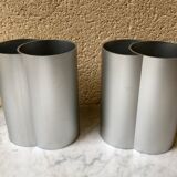 Pair of minimalist vase, 70s