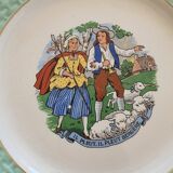 Nursery rhyme dessert plates