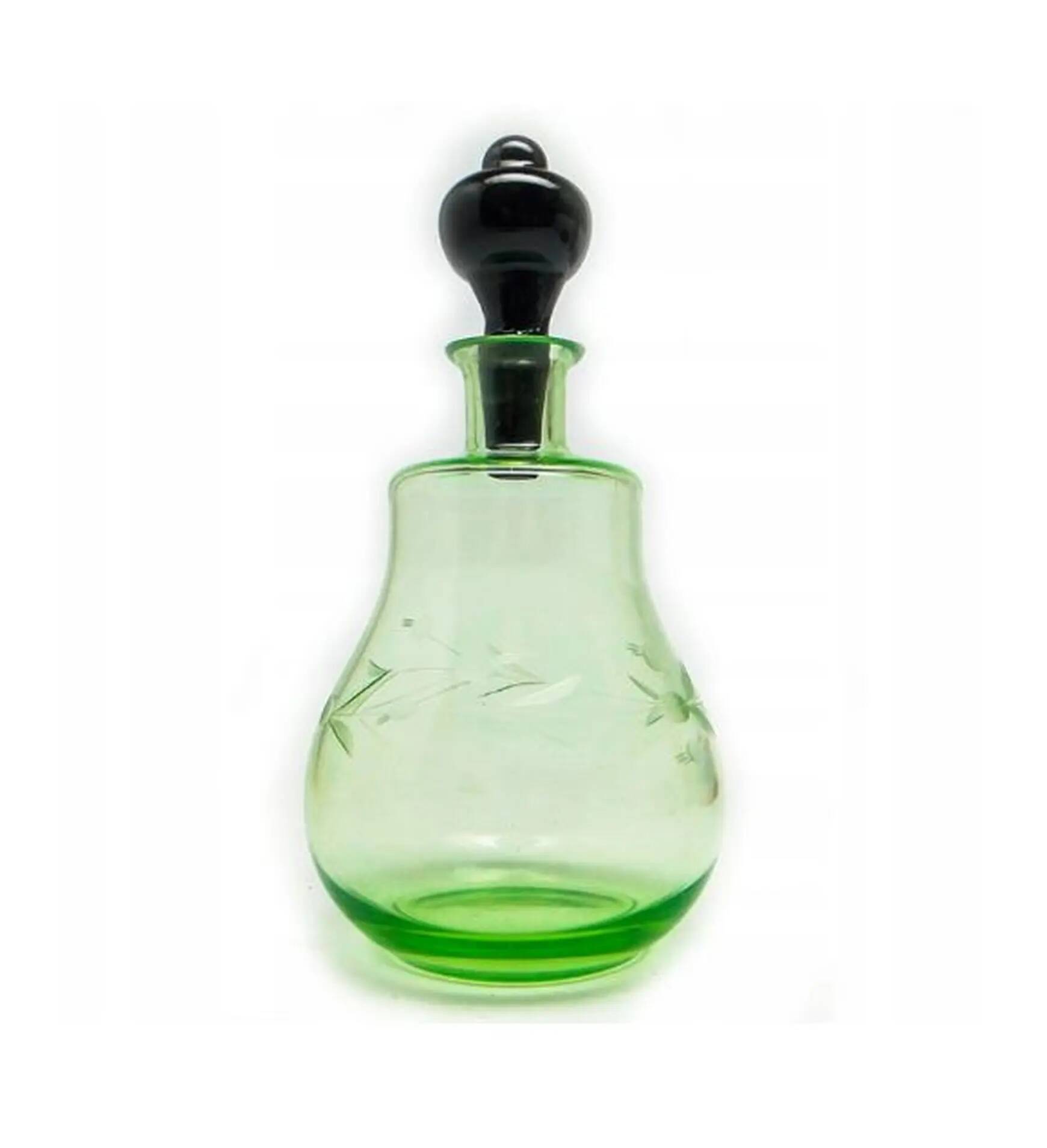 Carafe, Art Deco, crystal, Moser, Czechoslovakia, 1950s