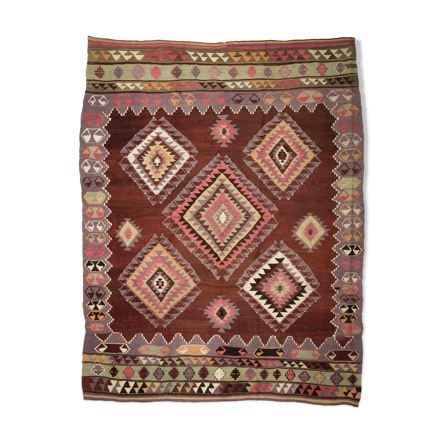 Tapis turc kilim 184x167 cm