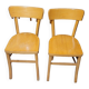Pair of old bistro chairs, 1950s