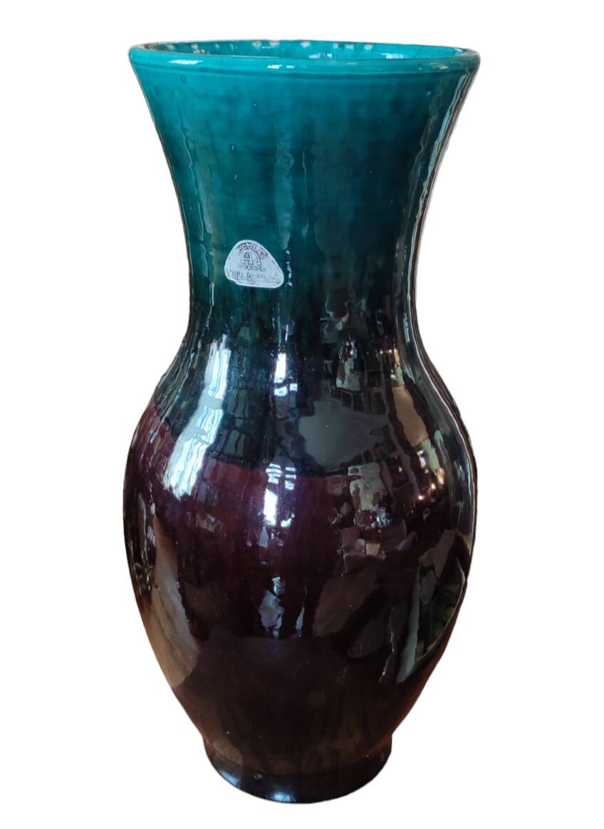 Old Large Vintage Vase Accolay France Yonne