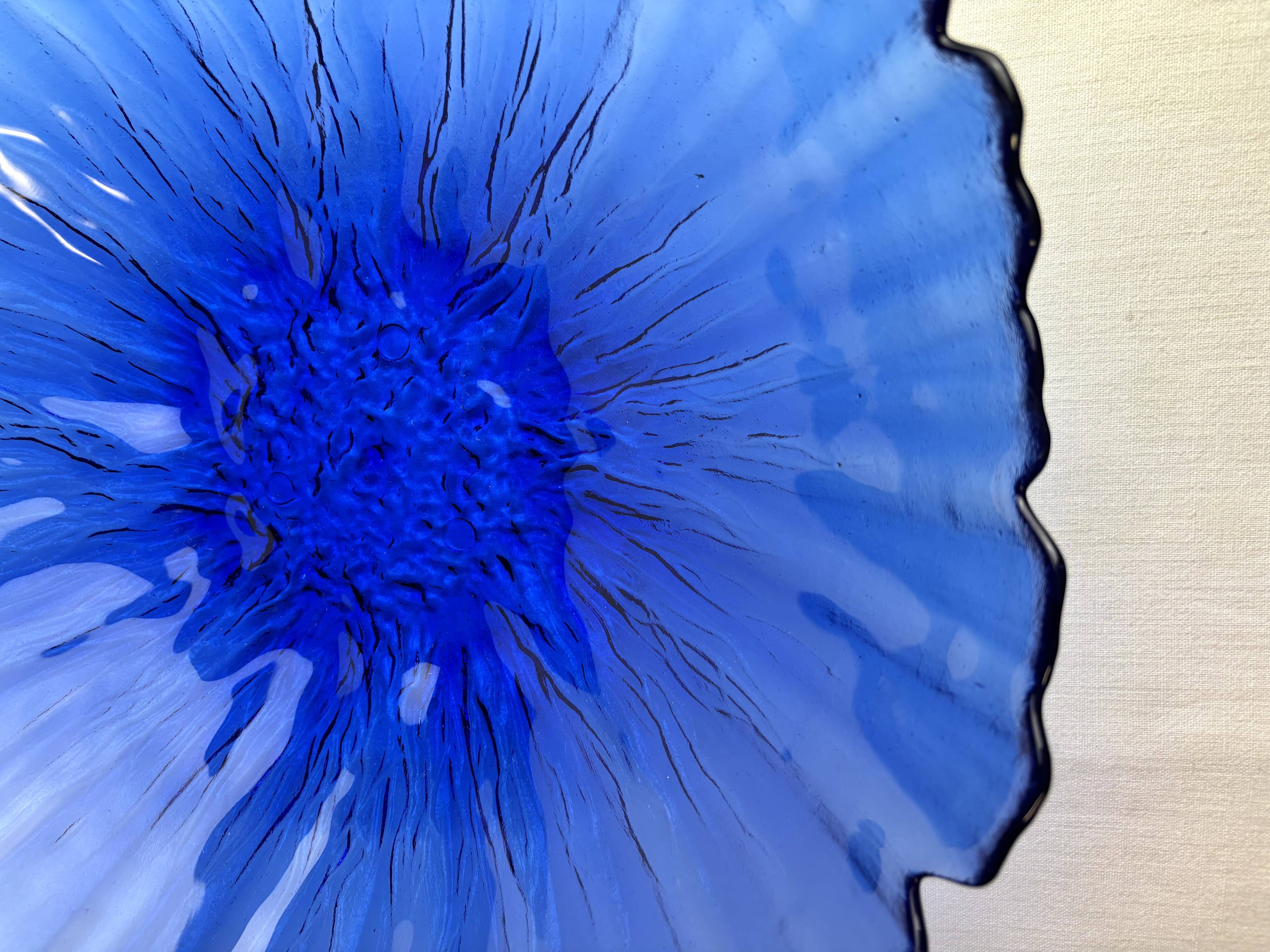 Cobalt blue decorative bowl