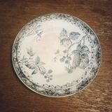 Ensemble dépareillé vintage fleuris bleus