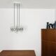 Chromed 1970s Sputnik Chandelier by Doria