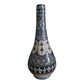 Safi Morocco terracotta vase lamp base