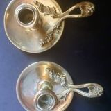 Pair of hand candle holders