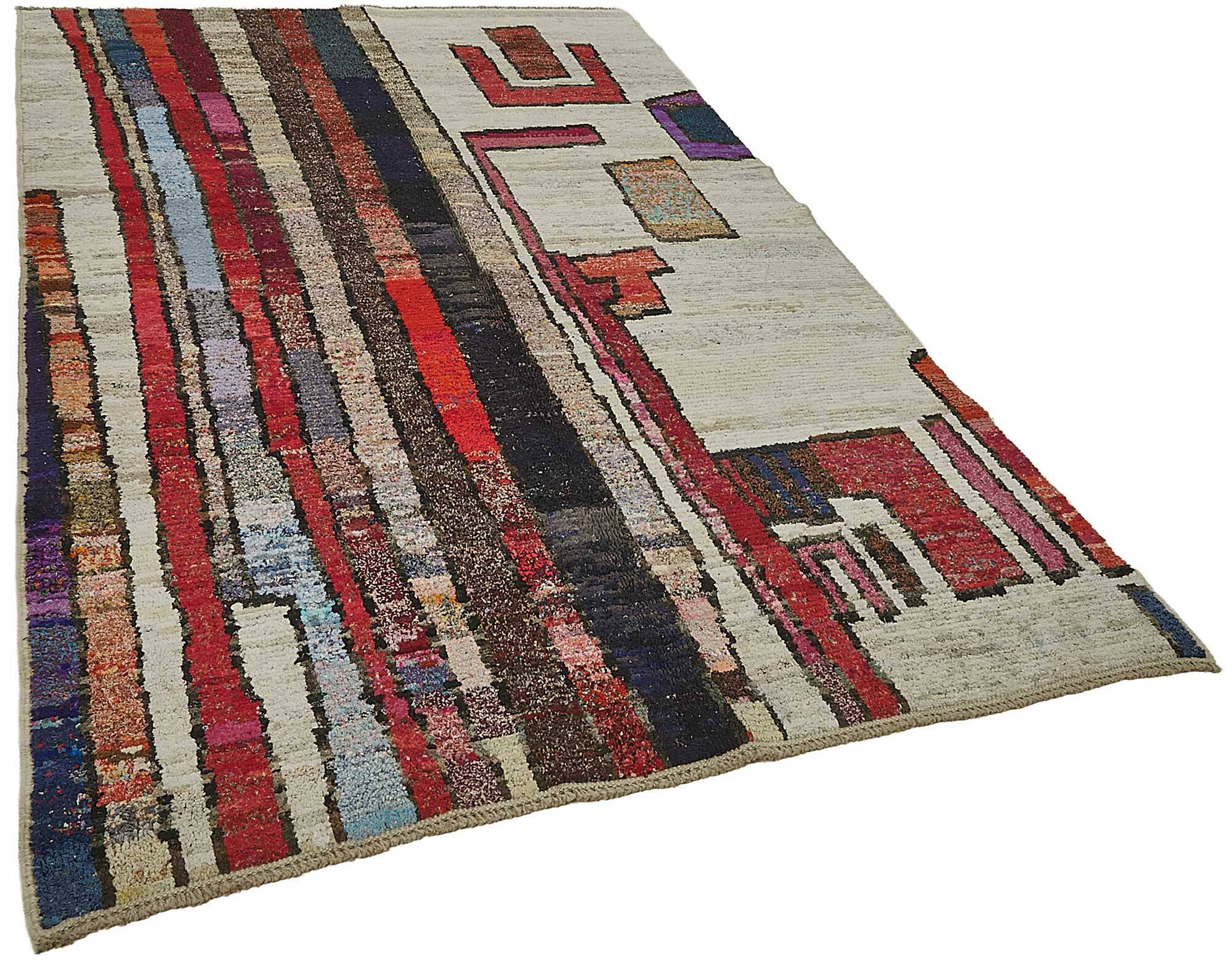 Handwoven Turkish Recycled Boho Rug 170 cm x 262 cm