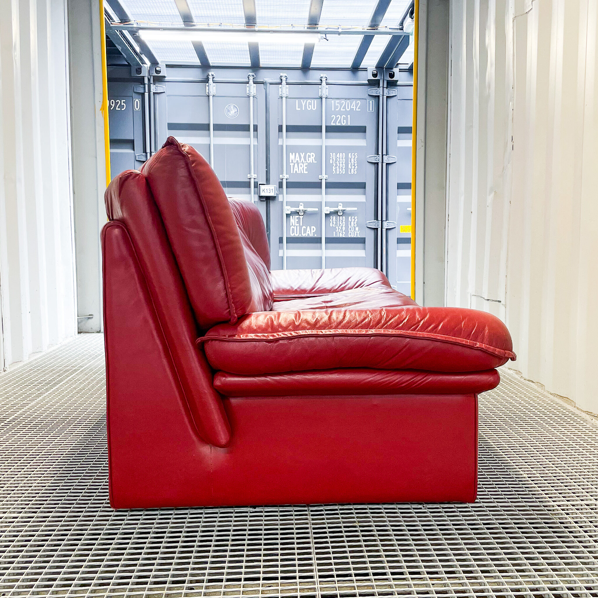 Nicoletti Salotti - 3-seater leather sofa