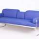 Bauhaus Blue Sofa attributed to Hynek Gottwald, Czech, 1930s