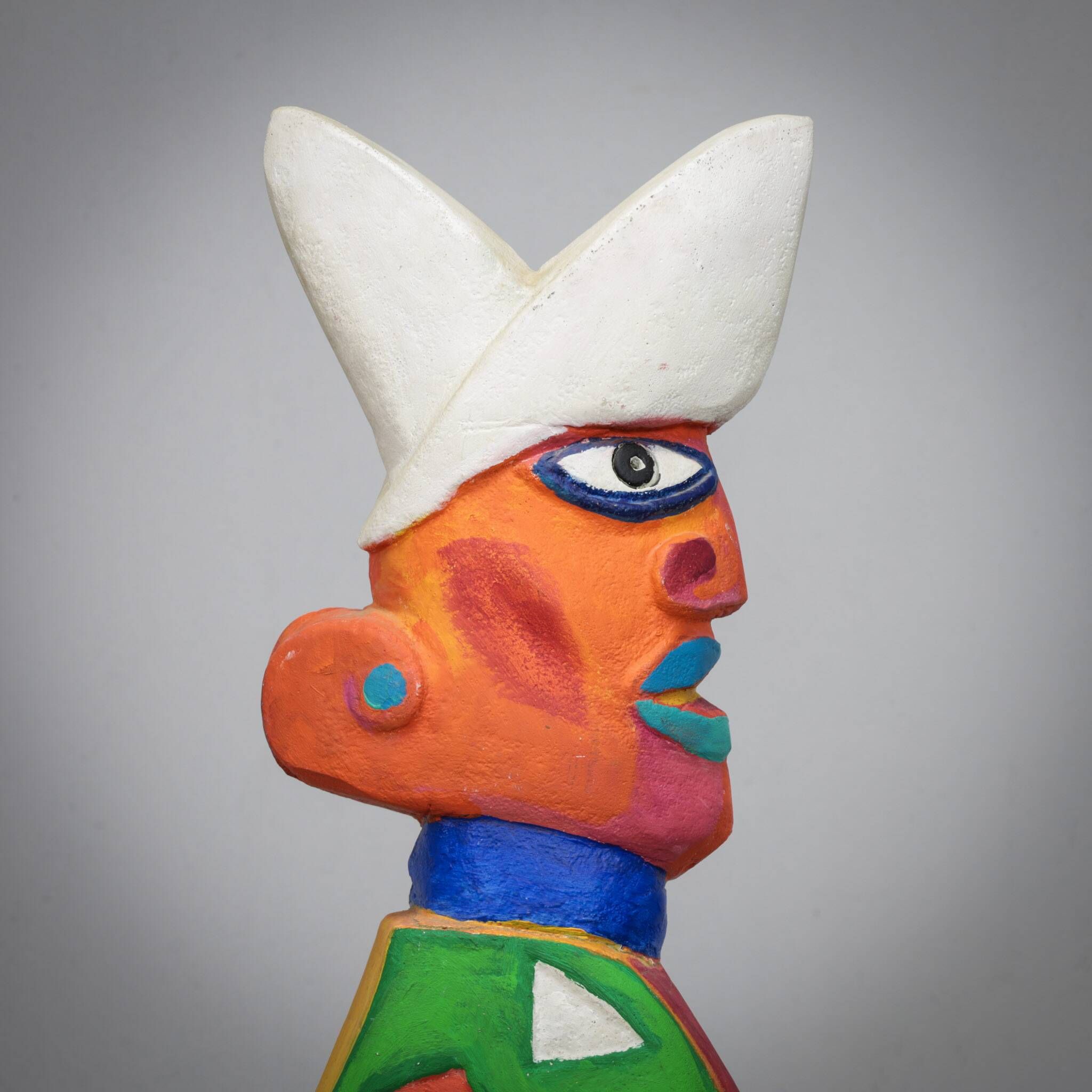 Group of unique vibrant sculptures by Clemens Briels, Netherlands 1990s