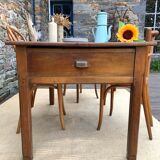 Oak farm table