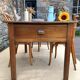 Oak farm table