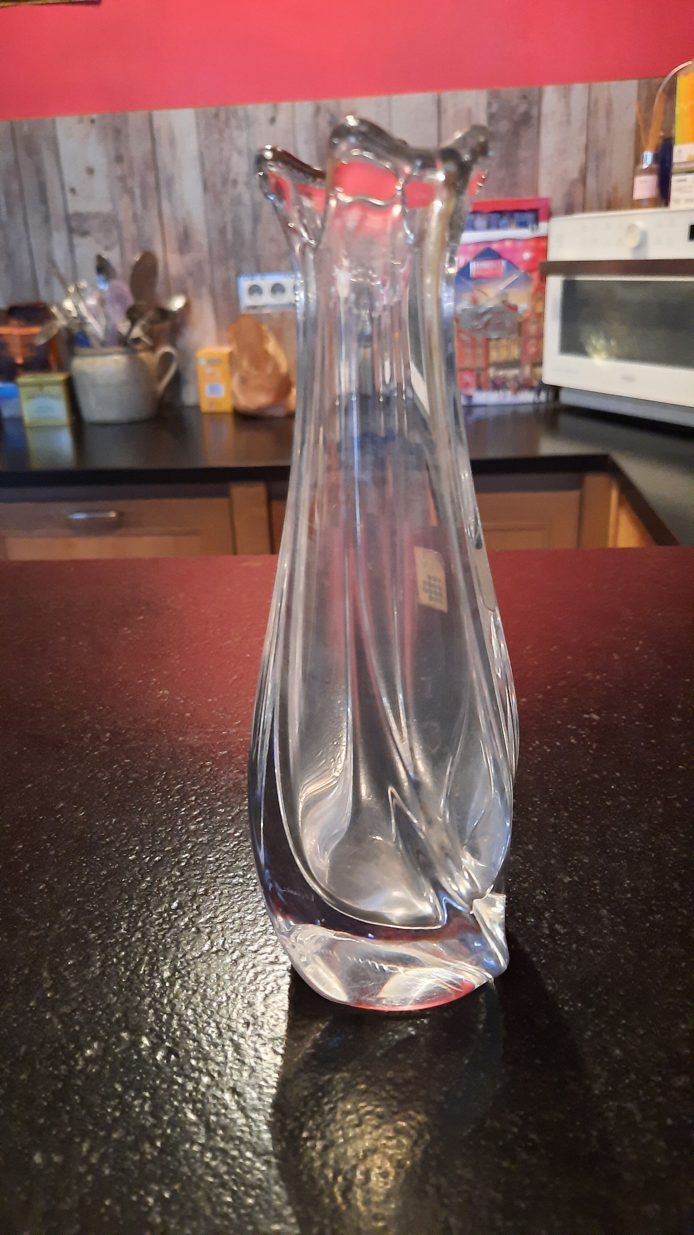 Vase solifleur Daum france