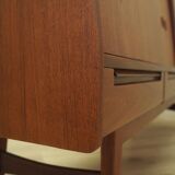 Teak highboard, Danish design, 1960s, production: Denmark
