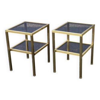 Pair of vintage 1970s side tables