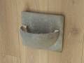Wall lamp by Alfred Homann for Louis Poulsen, grey metal, Denmark, 1970s