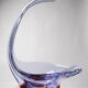 Purple crystal empty pocket cup free form 50s-60s