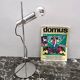 Chrome-Plated Brass Desk Lamp attr. to Giuseppe Ostuni for O-Luce, Italy